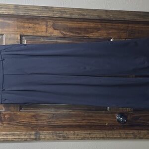 Halara Dress Slacks Black Size Medium Tall Elastic Waist Band